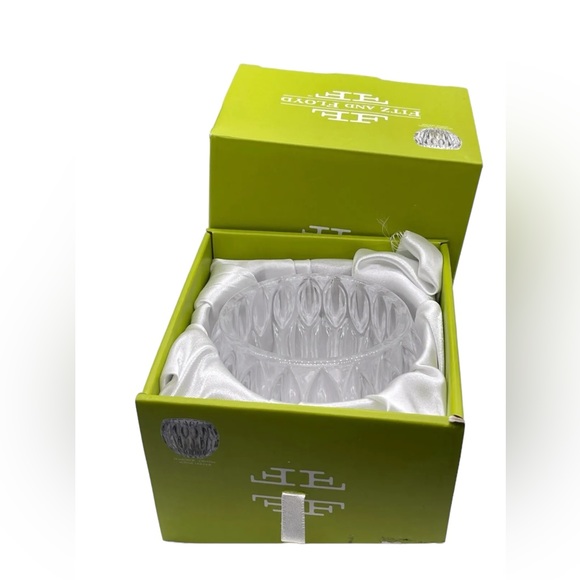 Fitz & Floyd NIB Crystal Teardrop Votive Holder brand new - Picture 3 of 7